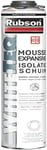 Mousse Expansive Isolation Thermique Et Phonique, Blanche, Aérosol 750 Ml