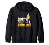 Broken Bones And Witty Puns Collection Zip Hoodie