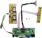 Carte contrôleur LCD Audio HD-MI VGA DVI pour écran LVDS 17 Pouces M170EG01 M170EN01 M170EN06 1280x1024 4CCFL 30 Broches.[G686]