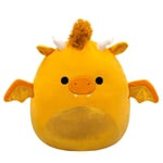 Original Squishmallows 16-Inch Mister the Gold Dragon Plush