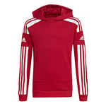 adidas Unisex Kids Squadra 21 Hoodie, Team Power Red / White, 9-10 Years