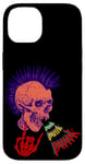 iPhone 14 Punk Classic Tees Drummer Rock Bands Skull Diesel Case