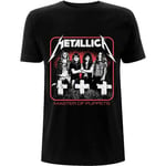 Metallica Unisex T-Shirt: Vintage Master of Puppets Photo (XX-Large)