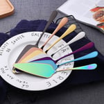 Stainless Steel Cake Pizza Shovel Knife Butter Cheese Dess Multicolor