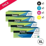 Compatible Xerox 6510 Pack de 4 Toners Noir et couleurs marque Toner Services