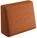 sunnypillow, Coussin Dossier pour Canapé Palette Euro Intérieur/Extérieur Appui 60 x 40 x 20/10cm plusieures Tailles et Couleurs à Choisir Coussin Matelas en Mousse Orange