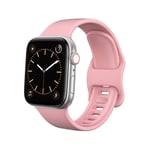 Silikonarmband Apple Watch 40mm rosa