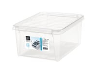 Opbevaringskasse Smartstore™ Recycled Classic 15 - 14 Ltr. Med Låg 40X30x18 Cm - (1 Stk.)