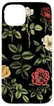 Coque pour iPhone 15 Plus Vintage Botanique Rose Fleur Fille Mignon Floral Plant Mom