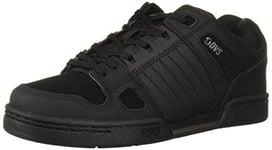 DVS Homme Celsius Chaussure de Skate, Black Black Leather 502664, 47 EU