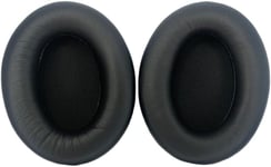 Coussinets d'oreille pour Sony WH-1000XM3 Casque,Oreillette de Remplacement pour Sony WH1000XM3 Casque,Cuir Souple (Noir)