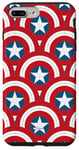 Coque pour iPhone 7 Plus/8 Plus Marvel Captain America 4: Brave New World Shield Pattern