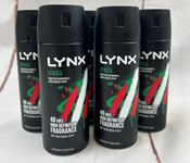 Lynx Africa Mandarin&Sandalwood 48hr High definition Deodrant Bodyspray 5x150ml