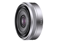 Sony SEL16F28 - Vidvinkelobjektiv - 16 mm - f/2.8 - Sony E-mount - för Cinema Line a VLOGCAM a1 a6700 a7 IV a7C a7C II a7CR a7R V a7s III a9 II a9 III