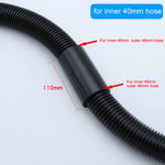 Connecteur de tuyau hôte pour aspirateur,adaptateur de tuyau de raccordement,poignée pour tuyau fileté 32mm 38mm 40mm 50mm,pièces d'aspirateur - Type for 40mm hose