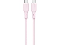 Usb-C Till Usb-C-Kabel Aukey Cb-Scc102, 100W, 1,8M (Rosa)