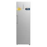 Cecotec Congélateur Vertical de 273 L Bolero CoolMarket UF 273 Inox E. 185 cm de Hauteur, Total No Frost, Moteur Inverter Plus, Faible Consommation, Double Usage : Congélateur ou Réfrigérateur, Écran