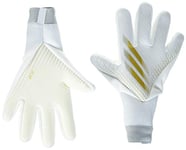 adidas X Gl Pro J Gants de Gardien de But Jeunesse Unisexe, Blanc/doré/Plamet, 5