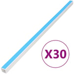 Kabelkanal vidaxl - Självhäftande 40x25 mm 30 m pvc 40 x 25 vit