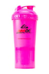 Amix - Shaker Monster Bottle Color, Pink - 600 ml