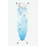 Brabantia Ironing Board with Steam Iron Rest, Standard, Size B Ice Water 310102