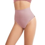 L&K-II Shapewear Femmes Tummy Control Figure Shaping Corsage Pantalon String Tummy Control Seamless Underpants Body Shaper Taille Haute Sous-Vêtements 3601 rose 2XL/3XL