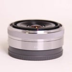 Sony Used E 16mm f/2.8 Wide Angle Pancake Lens