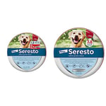 Seresto Chien – Colliers Anti-Puces et Anti-Tiques pour Grands Chiens – Plus de 8 kg – 2 Colliers & Elanco Sante_Soin_du_Corps SERESTO Chien - Collier Anti-Puces et Anti-Tiques pour Grands Chiens