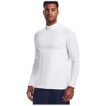 Under Armour Mens ColdGear Fitted Mock Base Layer Thermal Top Warm Gym Golf