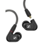 Sennheiser Consumer Audio IE 300 in-ear kuulokkeet audiofiileille - ääneneristys XWB-muuntimella tasapainoiseen äänentoistoon, irrotettava kaapeli Musta