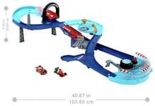 Disney Pixar Cars Global Racers Cup GRC Jump Raceway Playset