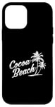 Coque pour iPhone 12 mini Cocoa Beach Florida Vintage Retro Design vieilli Souvenir