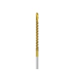 3mm Titanium Coated Drill Bit Spiral Jagged Saw Drill Bit Composite Drill4946