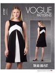 Vogue Misses' Layered Mini Dress Sewing Pattern V1797