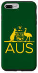 iPhone 7 Plus/8 Plus AUSTRALIA KANGAROO AND EMU COAT OF ARMS AUS AUSSIE SPORTS Case