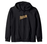 The Rizzler, Pickup Artist - Luxury Logo Zip Hoodie