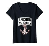 Womens Anchorman Team News Journalist Broadcast - Anchorman V-Neck T-Shirt