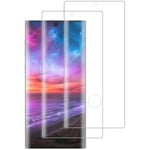 [2 delar härdat glas för Samsung Galaxy S22 Ultra (5G 6,8"), högkänsligt glasskydd, 3D full täckning, Du[636] Samsung Galaxy S22 Ultra