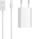 Chargeur Rapide Pour Iphone 11, Xr, Se, 8, 7, 10, Se 2020, X, 8 Plus, 6, Pour Apple Usb Charger, 5W Pr Adaptateur Secteur Avec Câble[X174]