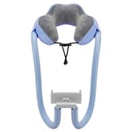 Phone Neck Pillow Holder for Plane Travel Adjustable Cell Phone Stand with5561