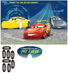 PARTY GAME DISNEY CARS 3 Kids Children Novelty Happy Birthday Pin the Party Game