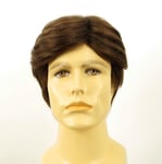 Short Wig For Men Natural Hair dark Blond Ref BERNARD 8