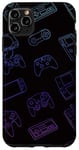 Coque pour iPhone 11 Pro Max Esthétique Jeux Vidéo Graphiques Adolescents