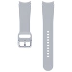 Bracelet Sport pour G Watch Series 4/4 Classic/5/5 Pro/6/6 Classic 130mm, M/L Argent Samsung - Neuf