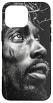 Coque pour iPhone 16 Pro Max Jésus Noir, Christianisme, Église, Christ, Jésus