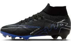 Nike Homme Zoom Superfly 9 Pro FG Football Soccer Shoe, Black/Chrome-Hyper Royal, 36 EU