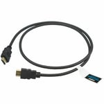 1.8M HDMI TO HDMI MALE LCD PC HD TV LAPTOP AV CABLE