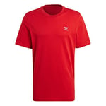 Adidas GN3408 Essential TEE T-Shirt Mens Scarlet M