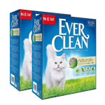 Naturally - Kattesand 10 L x 2 - Katt - Kattesand - Ever Clean