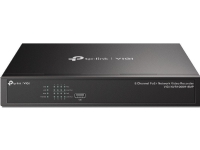 TP-Link VIGI NVR1008H-8MP, 8 kanaler, 3840 x 2160 pixlar, 720p, 1080p, 2160p, 3840x2160,1920x1080, 1680x1050, 1440x900, 1280x1024, 1024x768, 1280x720, 1280x720@60fps, 1920x1080@60fps, 3840x2160@30fps, H.264, H.264+, H.265, H.265+, H.265+, H.264